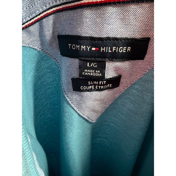 New Tommy Hilfiger Men’s Slim Fit Polo Size Large - Picture 7 of 7
